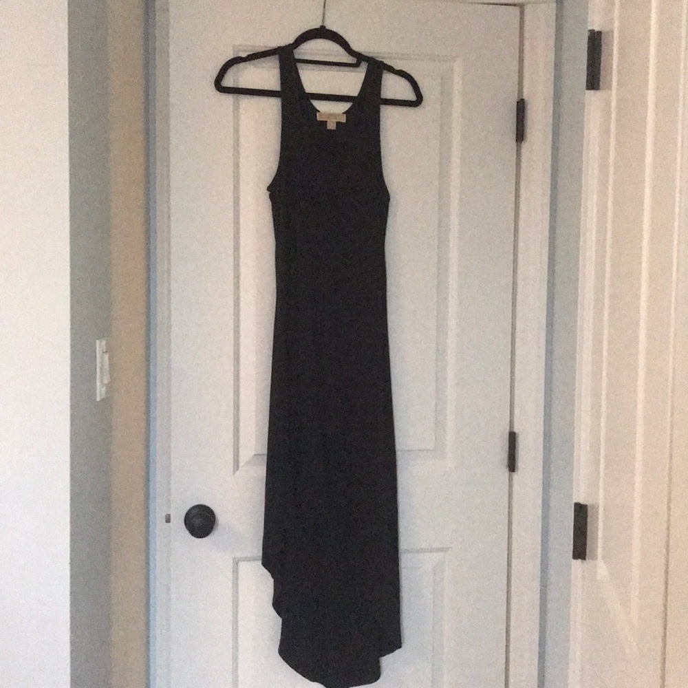MICHAEL KORS ASSYM SCOOP NECK DRESS